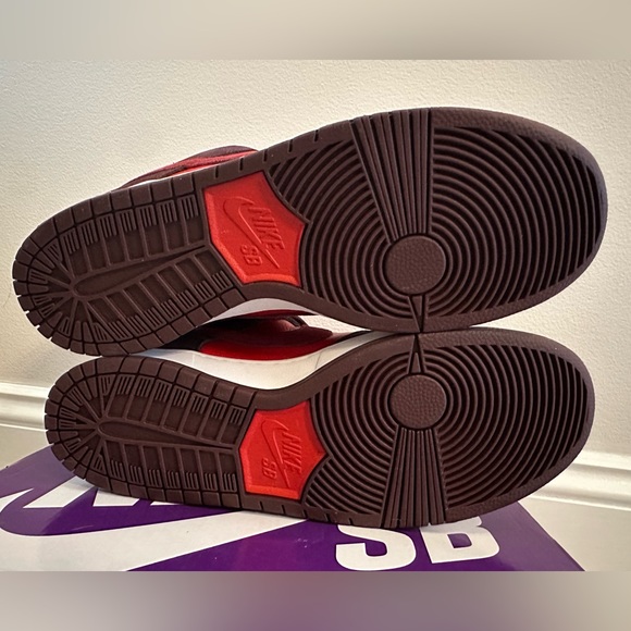 Nike SB Dunk Low Pro Fruity Pack Cherry DM0807-600 Burgundy Crush Team Red Sz 12 - Picture 8 of 13